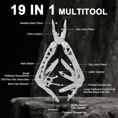 ASTICKL 19-in-1 Multitool Pocket Tool