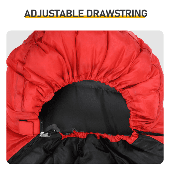 Astickl Hooded Heated Rectangular Sleeping Bag